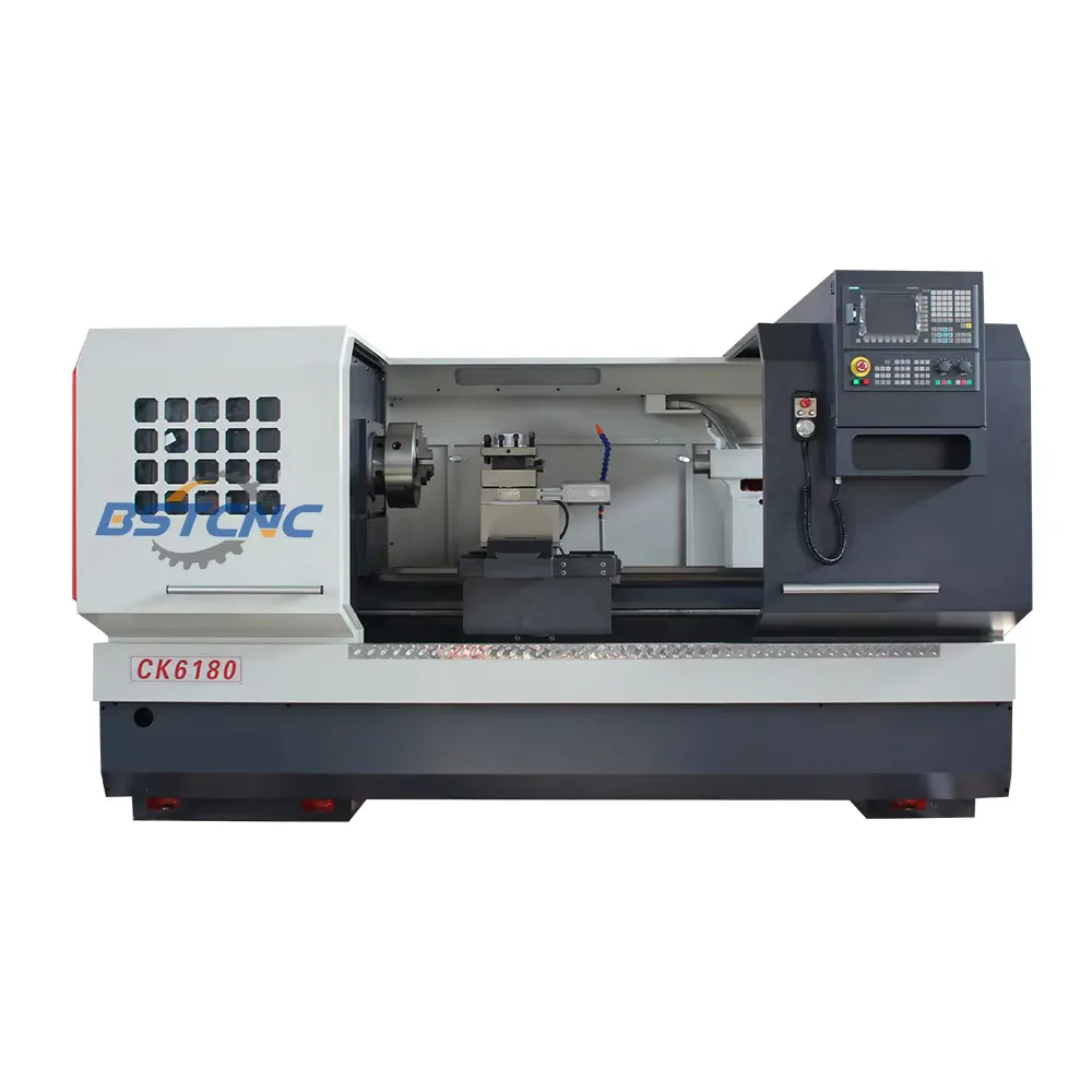 High Precision CK6180/CK6166/CK6163 Small Flat Bed CNC Turning Hine Metal Lathe For Sale