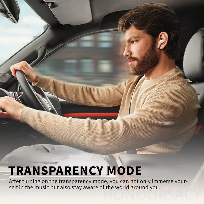 سماعات أذن Sansui W59 Ai Translator -35dB ANC بلوتوث 6.0 سماعات رأس بخاصية إلغاء الضوضاء النشطة مع 74 ترجمة لغة #6