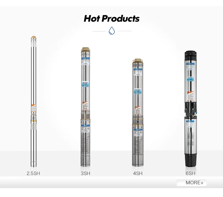 4SH10/36 Customized 380v 4Inch Water Well Pump Stainless Steel Submersible Pumps