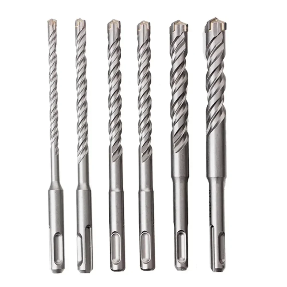 1pc 160mm Concrete Drill Bit Cross Tips 4 Cutters Double Auger Hammer Wall Brick Block Electric Hammer Masonry Bit