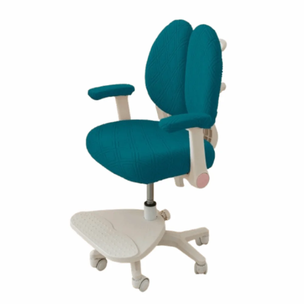 Waterproof Rotating Chair Cover Anti-dirty Stretch Children's Chair Cover Stain Resistant Double Back Elastic Seat Protector