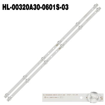 Podświetlenie LED paski HL-00320A30-0601S-07 HL-00320A30-0601S-03 A1 dla DEXP H32D7100E H32D71100E V320BJ6-Q01 CX315DLEDM 03CX32003