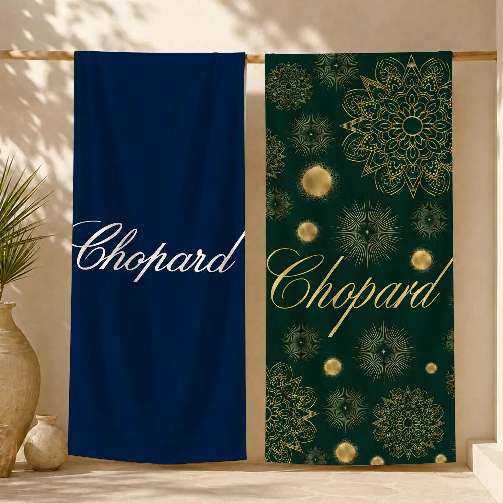 C-cHOPARDss Towel ultra-fine fiber quick drying absorbent towel, beach swimming vacation beach towel