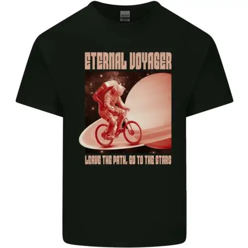 Eternal Voyager Bike Cycling Cyclist Cotton Men's T-Shirt Top