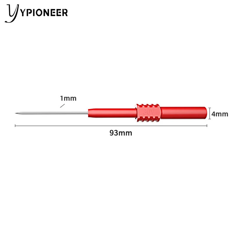 Ypioneer-pinos de sonda traseira p5009, flexível, dobrável, teste de piercing para fio de carro, reparo de carro, testes elétricos