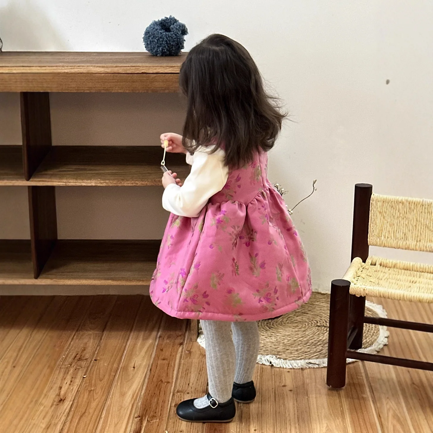 مجموعة الفتيات 2025 الخريف/الشتاء حزام تنورة أسفل قميص قطعتين مجموعة حلوة ولطيفة مزاجه مريحة ارتداء اليومي