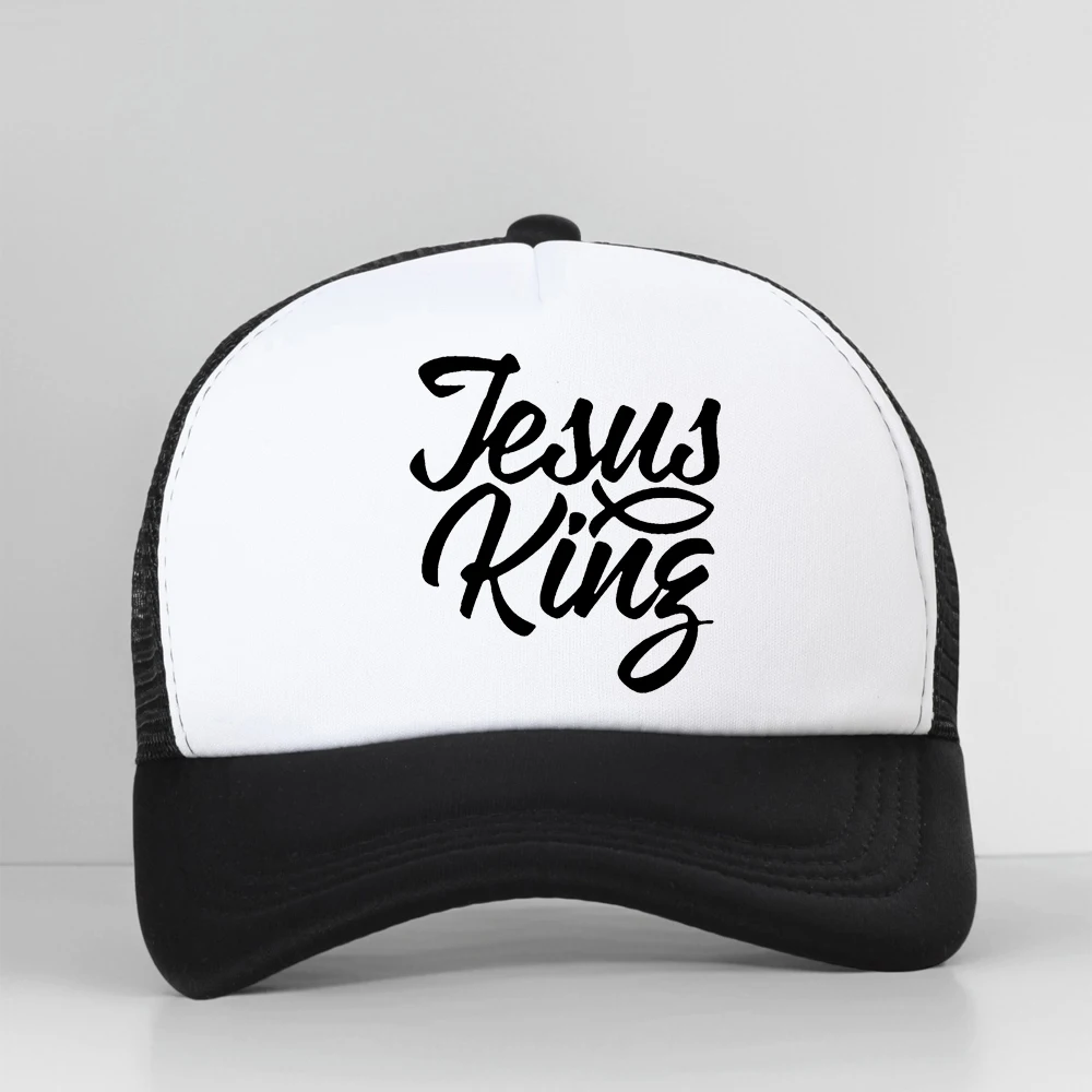 

Kanye West Jesus Is King Baseball Cap Women Man Latest Album Snapback Hat mesh Breathable trucker hats