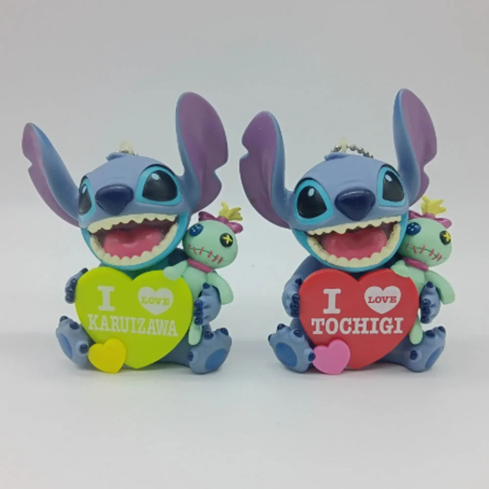 

Disney Lilo Stitch Action Figure Toys 9CM Cute Stitch Anime Figures Dolls Collection Model Gifts for Children
