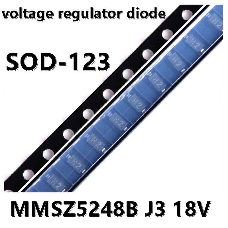 (50pcs) MMSZ5252B K2 24V MMSZ5228B/MMSZ5256B/MMSZ5225B/MMSZ5240B 3.9V/9.1V/30V/3V SMD Voltage Regulator Diode SOD-123 1206