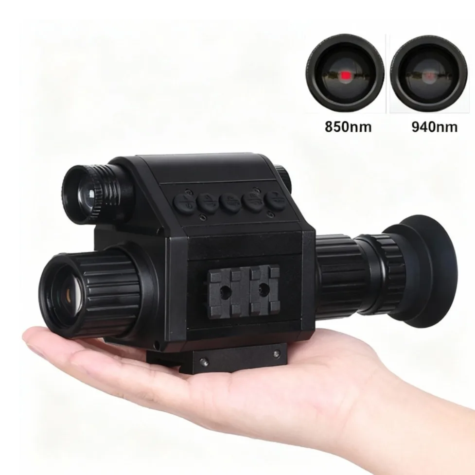 

New NVGsMegaorei M5 Tactical 1080P Night Vision Monocular – 940nm IR Laser for Hunting, Wildlife & Outdoor Use