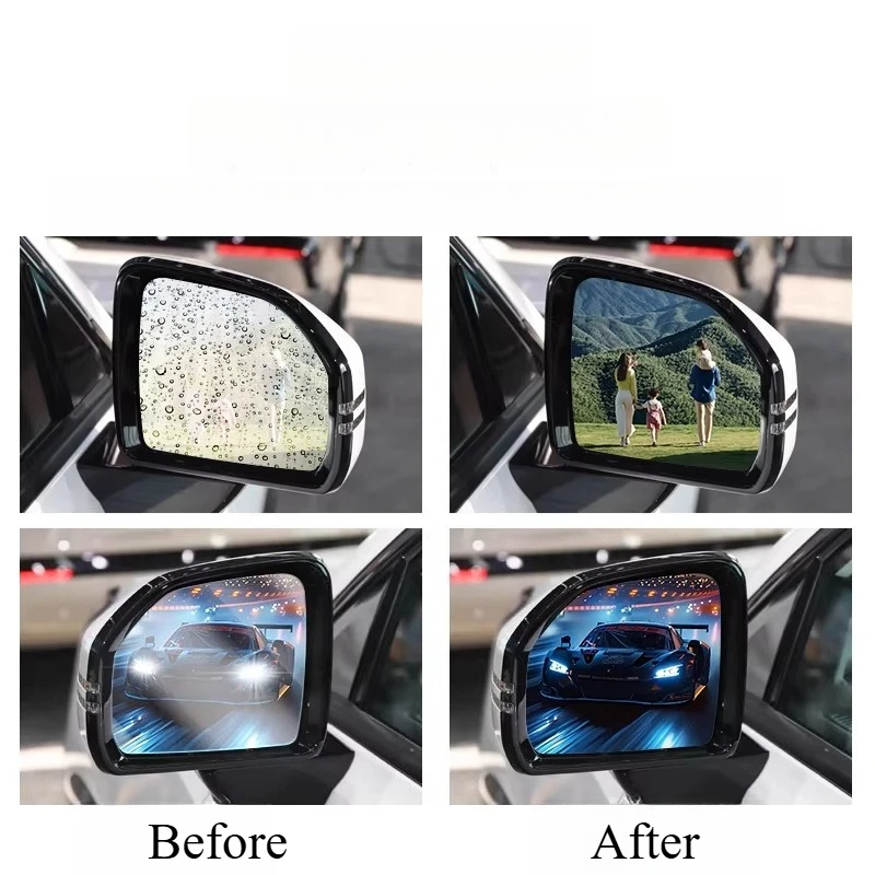 

For AION V Tyrannosaurus 2nd Gen Car Rearview Mirror Rainproof Anti-Glare Film Waterproof Protector Accessories