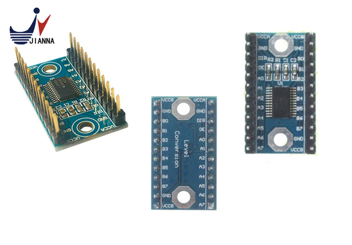 Unidirectional level conversion module 5V and 3.3V MCU I/O signal mutual TTL compatible with I2C SPI