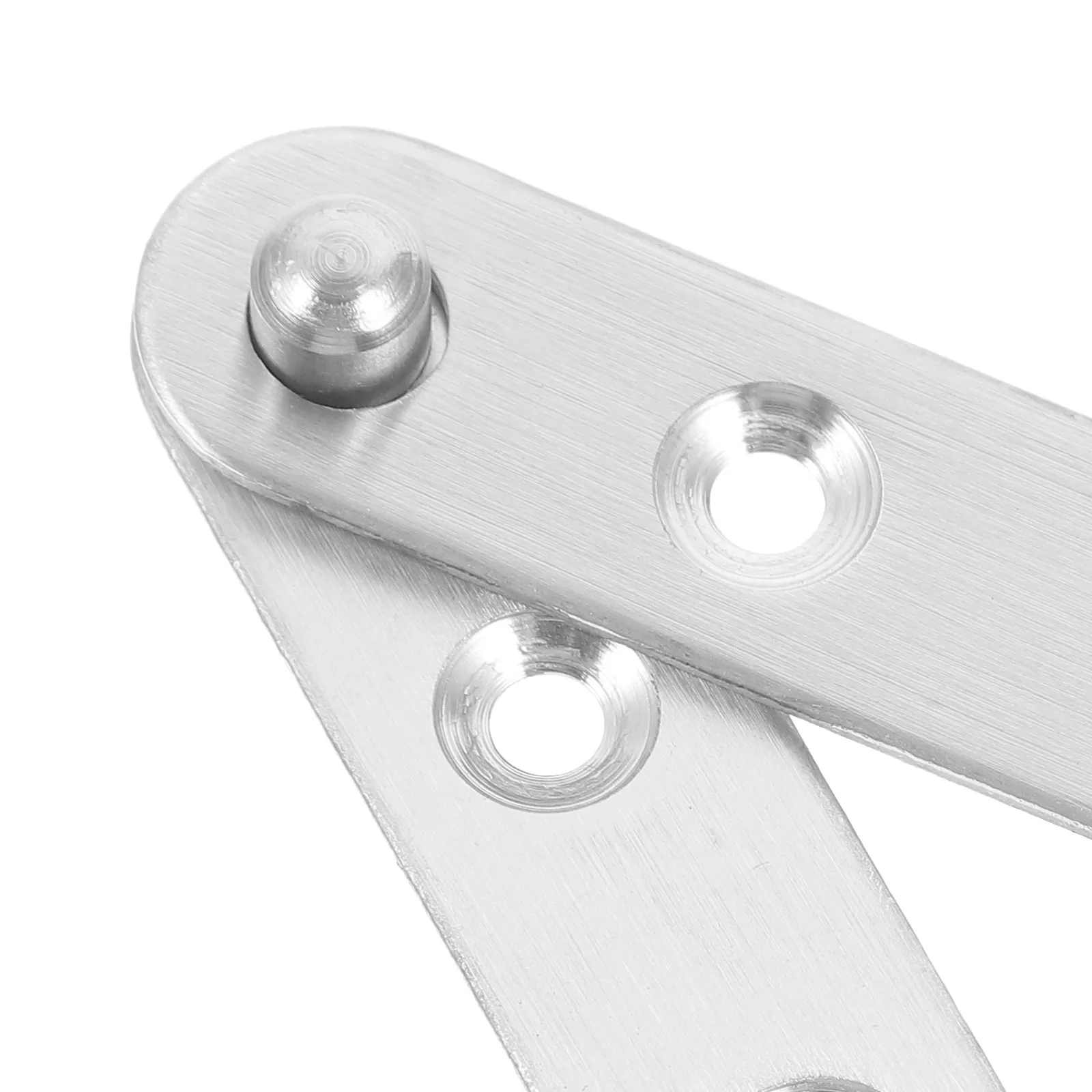 10Pcs Heavy Duty 360 Degree Rotating Pivot Hinge Stainless Steel Concealed Door Hinge for Minimalist Interior Design