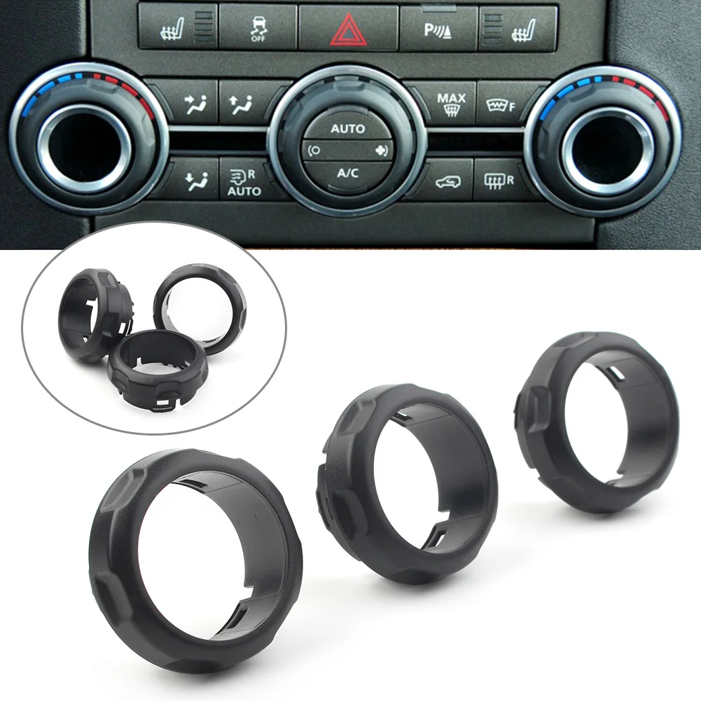 3Pcs/set Car Air Conditioning Panel Knob Central Control For Land Rover Discovery 4 LR4 /Range Rover Sport