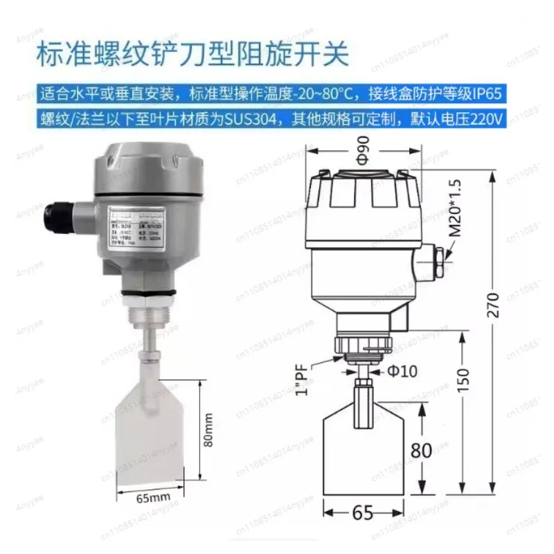Paddle Level Meter …