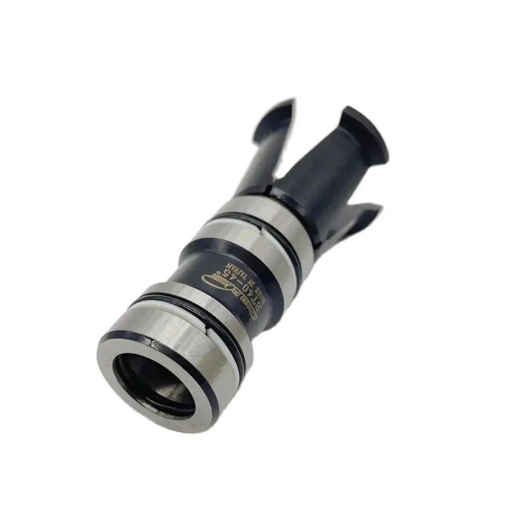 Imagem -06 - Taiwan Real Garra do Eixo Din40 Din50 Bt40 Bt50 45 Grau Quatro-garra do Lobo