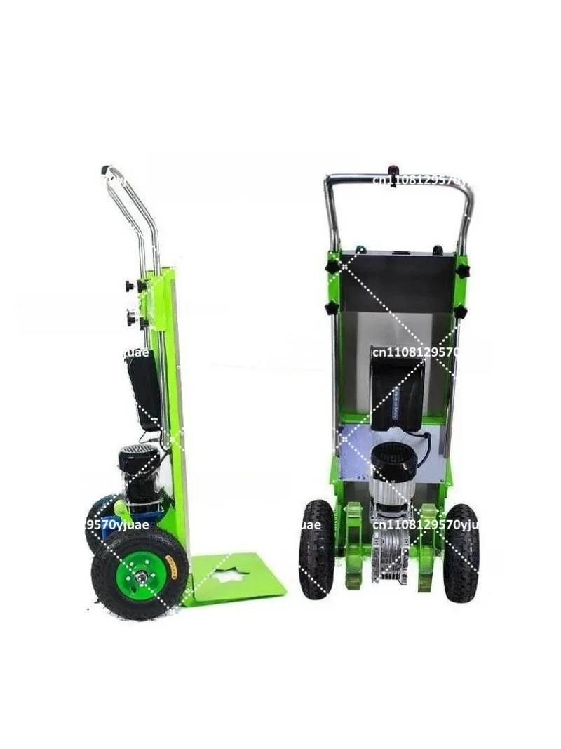 400KG Electric Climber Hand Truck with Battery Mobile Stair Climbing Tracked Transporter Cart Trolley