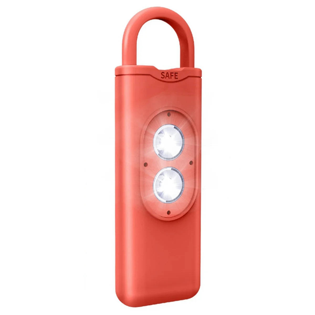 Alarm 130DB Anti-Wolf Alert for Girl Child Women Carrying Scream Loud Panic Alarm Emergency Alarm Keychain Red