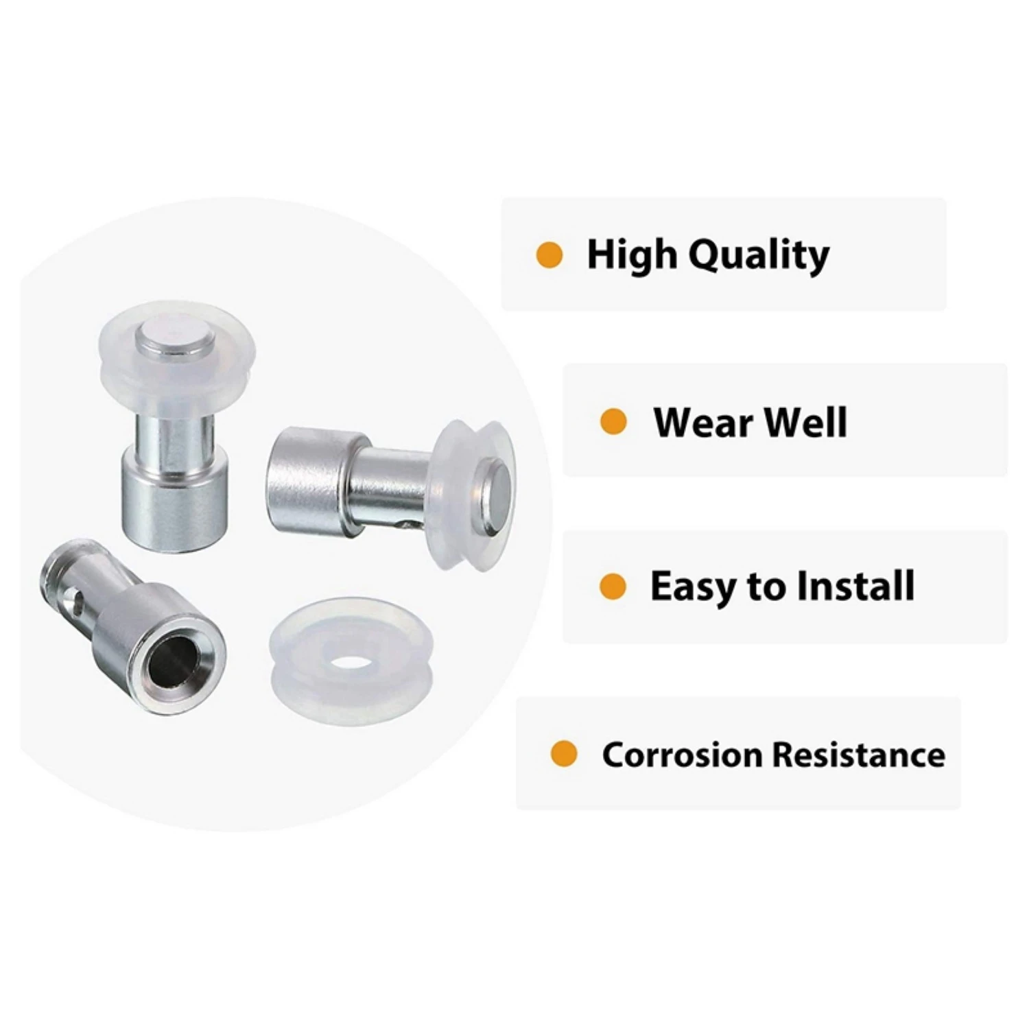 

B15C 21Pcs Pressure Cooker Steam Valve Universal Replacement Floater And Sealer - 6Pcs Red-White & 15Pcs Silver-White