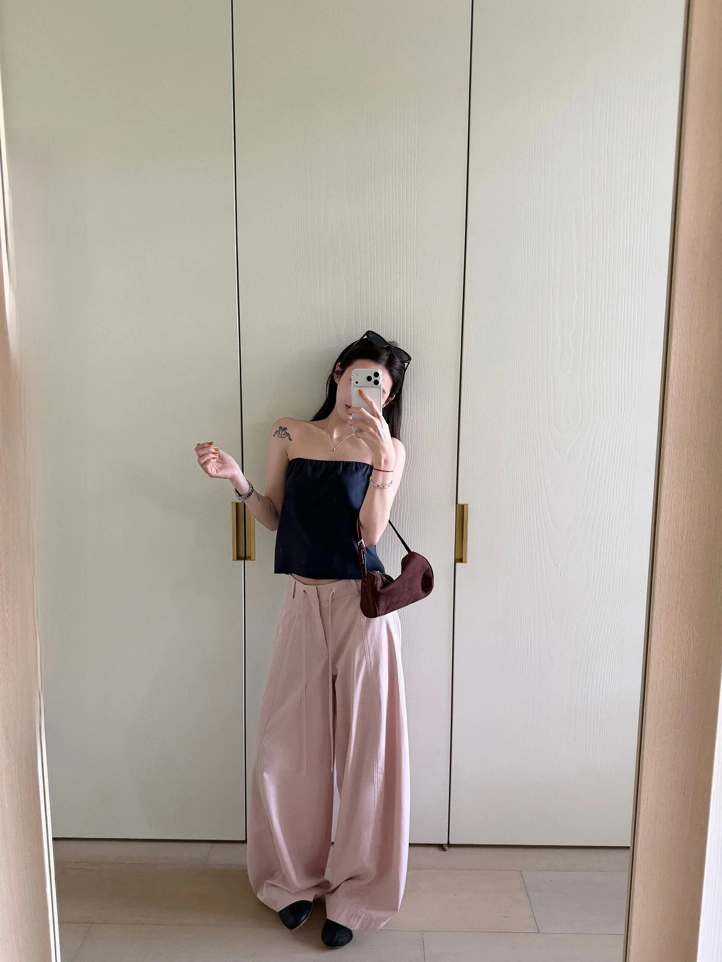 

Low Waist Wide Leg Loose Casual Pants Women Spring Summer Straight Korean Style Simple Match Long Pants Skin-friendly Breathable