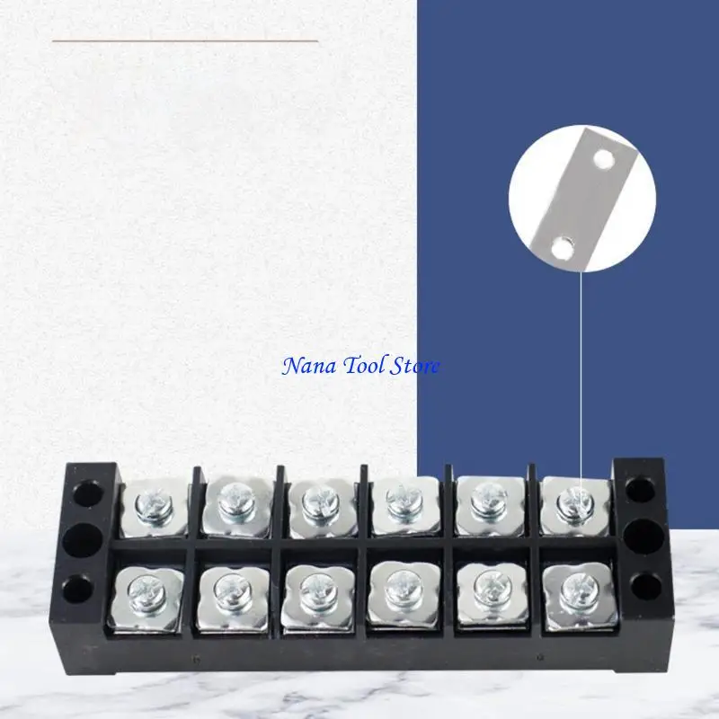 31GJ Wire Connector Fixed Wire Board Cable Barrier Block Terminals Strips Double Row