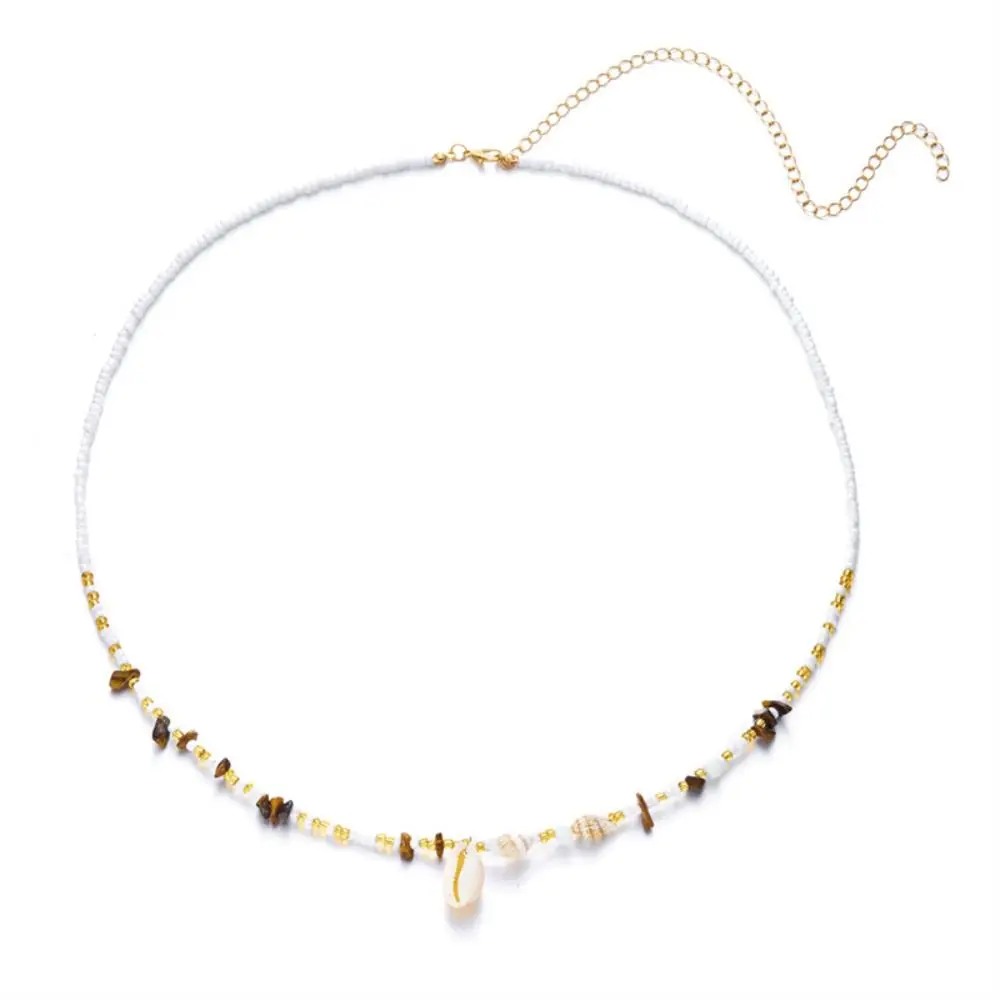 Manik-manik Baru Boho Rantai Pinggang Mutiara Kerang Rantai Perut Perhiasan Sabuk Gaya Bohemian Bintang Laut