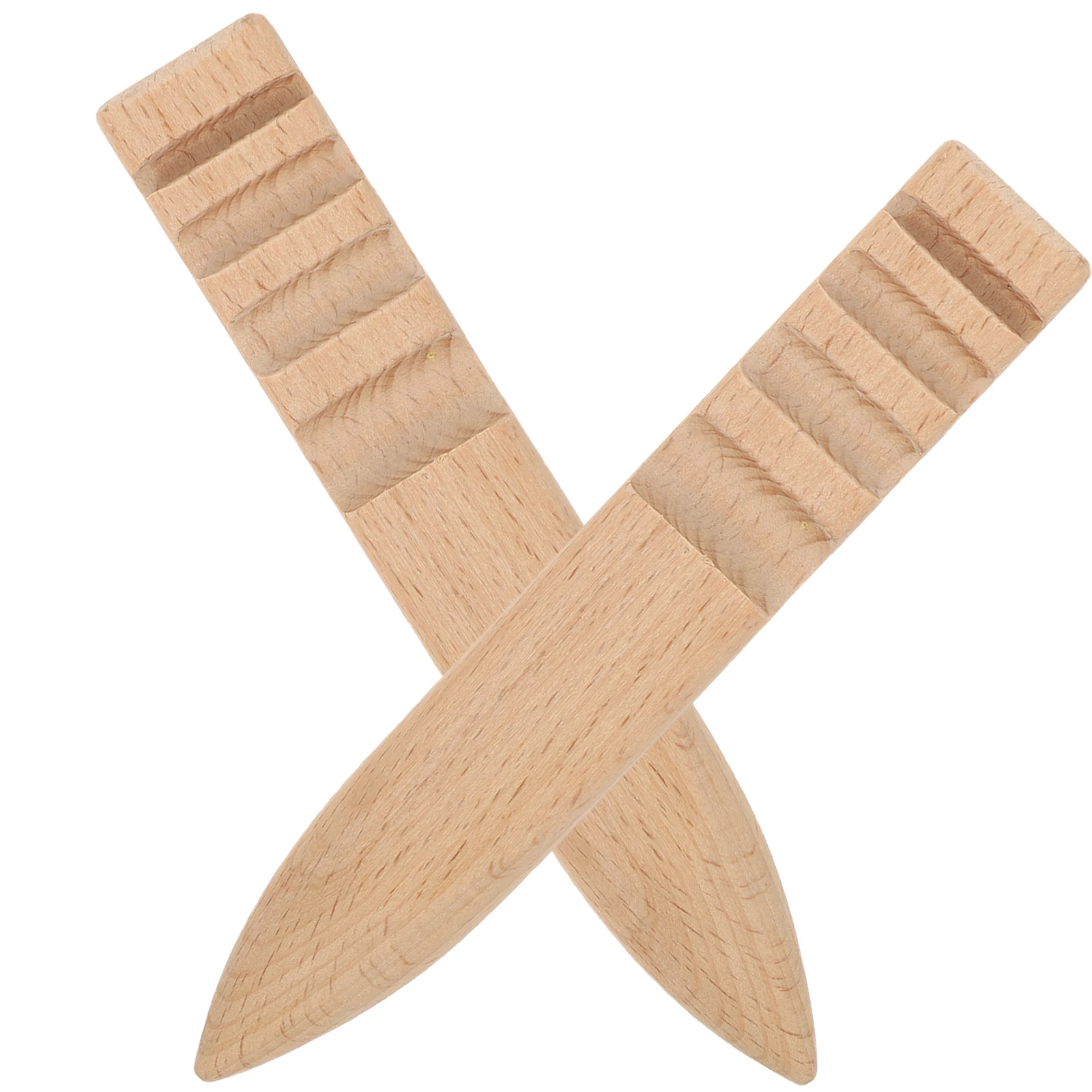 

2 Pcs Grinding Stick Craft Hand Tool for Burnishing Polishing Edge Bevelers Manual Tool Comfortable