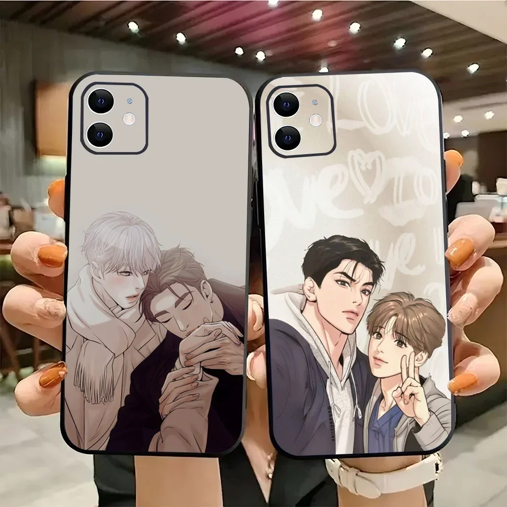 1pc J-Jinx Jaekyung Kim Dan Phone Case Silicone Soft For IPhone 16 15 14 13 12 11 Plus Pro Max Plus