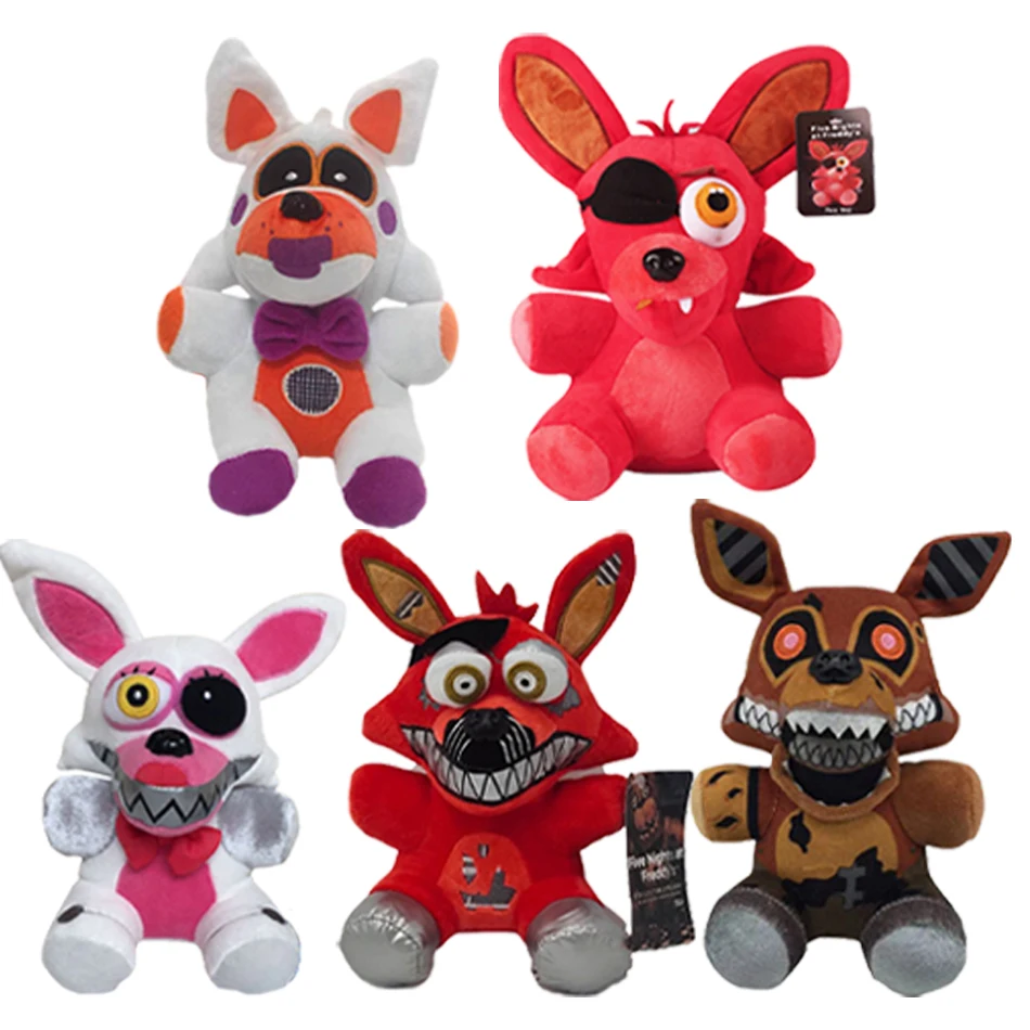 ตุ๊กตาเฟรดดี้ FNAF ขนาด 18 ซม. ของเล่นตุ๊กตาสัตว์นุ่ม หมี กระต่าย เกม Fnaf ของเล่นตุ๊กตา ของขวัญวันเกิด วันคริสต์มาส สำหรับเด็ก