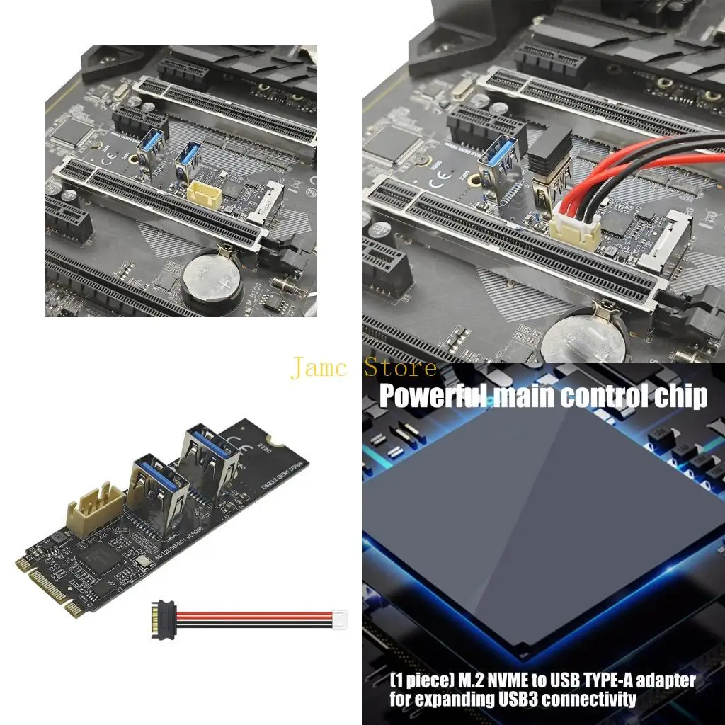

LX0B PCBs M.2 NVMEs To USB Type A Converters For High Performances Data Exchange