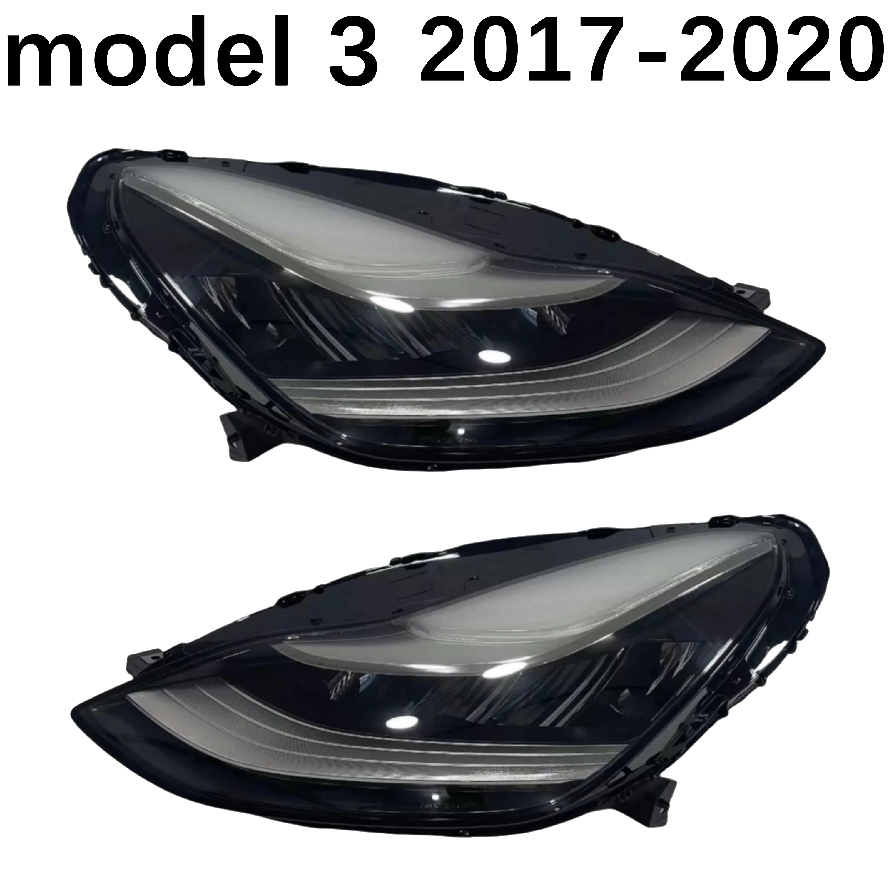 

1PC Suitable for Tesla model 3 headlight 2017-2020 LED headlight EU version