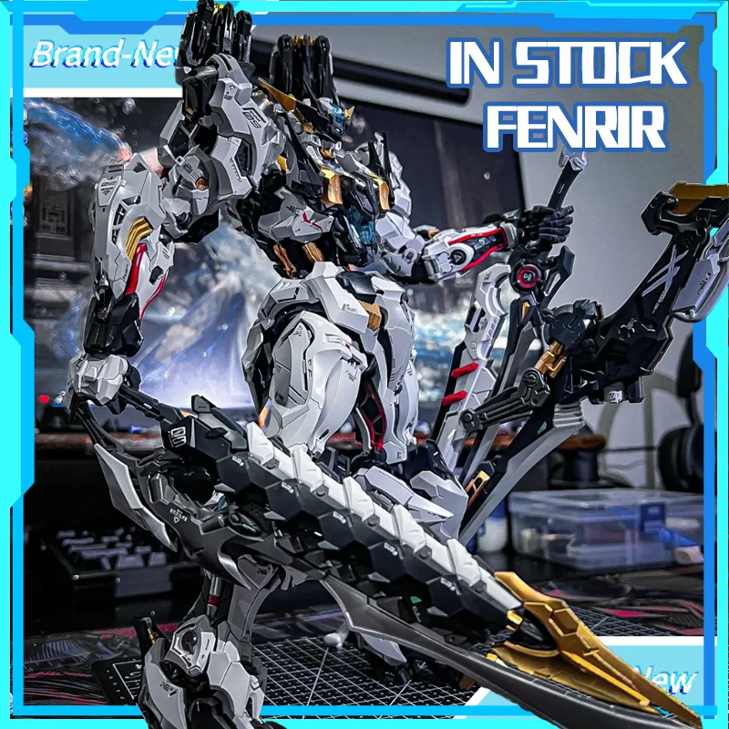 【EN STOCK】IN ERA+ RMD 1/72 FENRIR Infinite Dimensions Wolf King Barbatos Kit de modelo de plástico para ensamblar con esqueleto de aleación, juguete de regalo