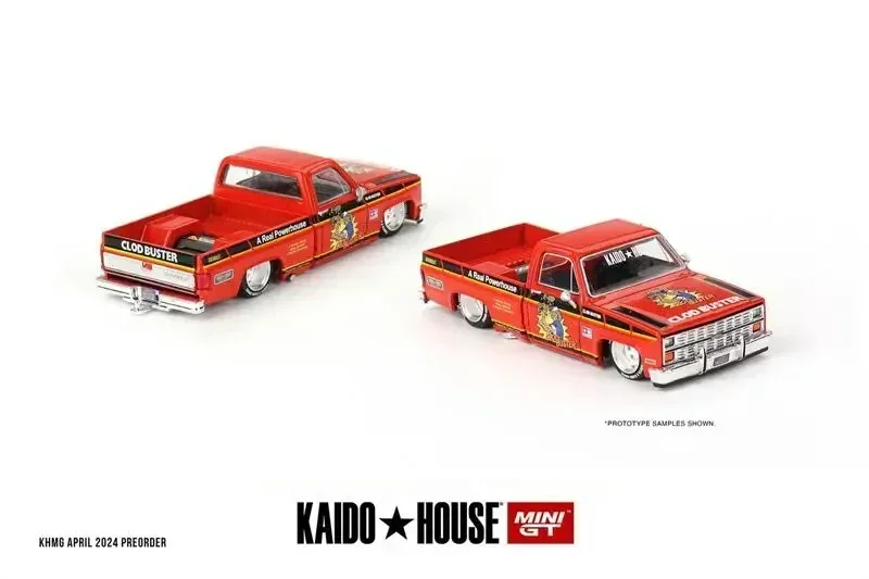 

Kaido House x MINI GT 1/64 SILVERADO TAMIYA X KAIDO HOUSE «CLOD BUSTER» Имитация модели автомобилей из сплава