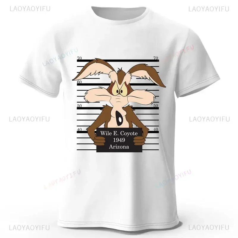 

Wile E Coyote Cartoon Tops Tees Trust Me I Am An Engineer Printed Fashion Cotton Y2k Classic Funny Man T-Shirt Summer Camisetas