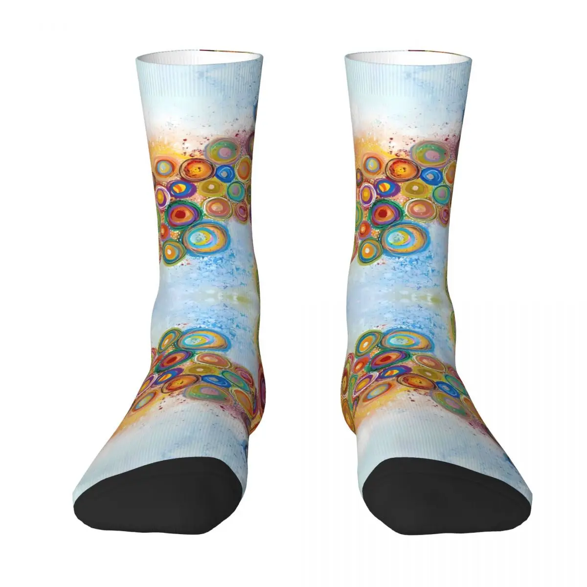 Een tuinsok bedrukt heren polyester