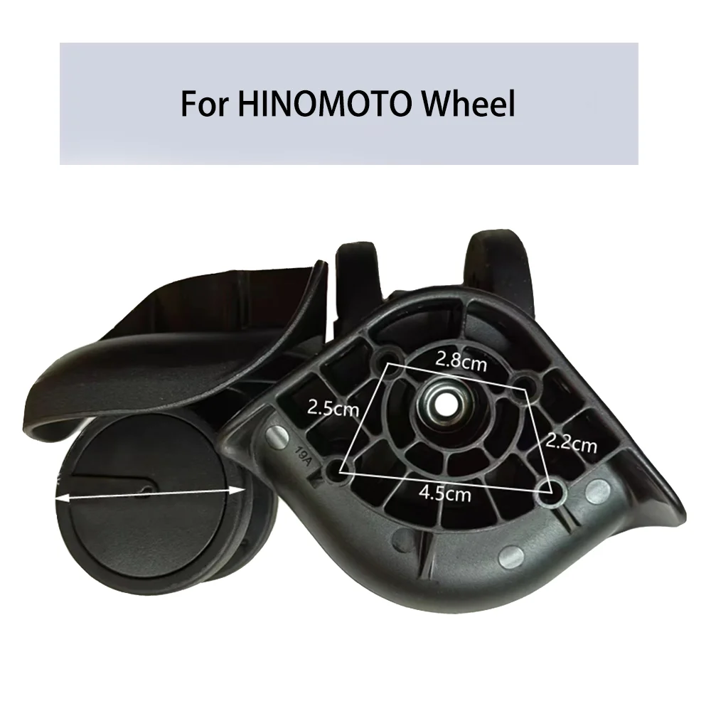 

Silent wheel for HINOMOTO Universal wheel Replacement of luggage casters Repair luggage wheel roller anti-pressure