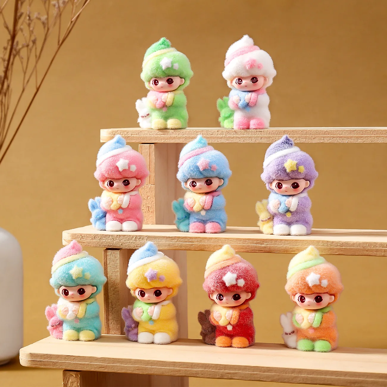 

9pcs/Set Cute Dance Girl Ornaments Figure Toy Mini Figurine Desktop Decoration Model Toys Boys Girls Christmas Gifts