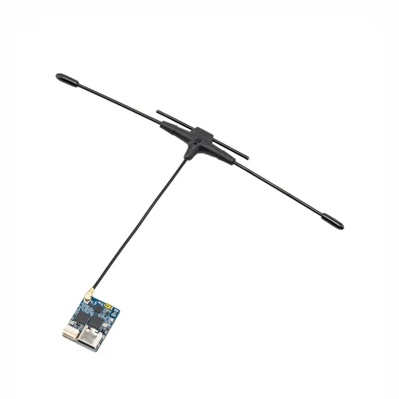 For FPV Drone Compatible 80Mm T Type Antenna For BAYCK UR100 2.4G/900M Dual Band Expresslrs ELRS Receiver-ABIU