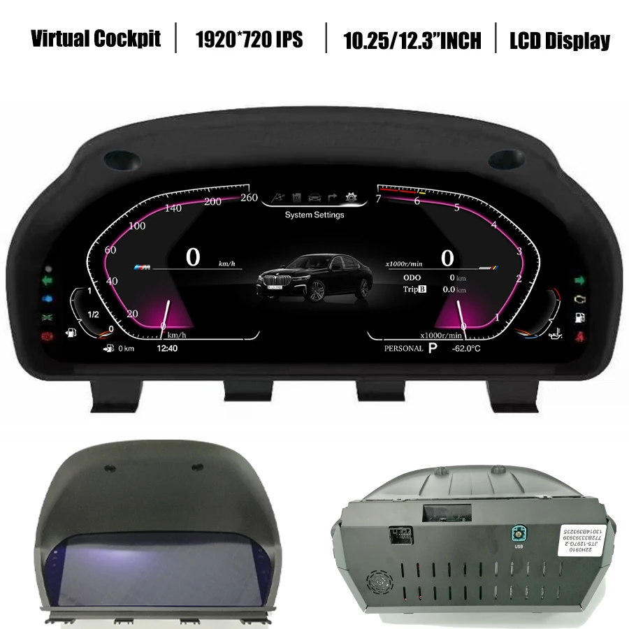 

11''Inch Virtual Cockpit Digital Instrument Cluster For BMW 1 Series F20 F21 F22 120D X1 F48 X2 Speedometer LCD Dashboard Panel