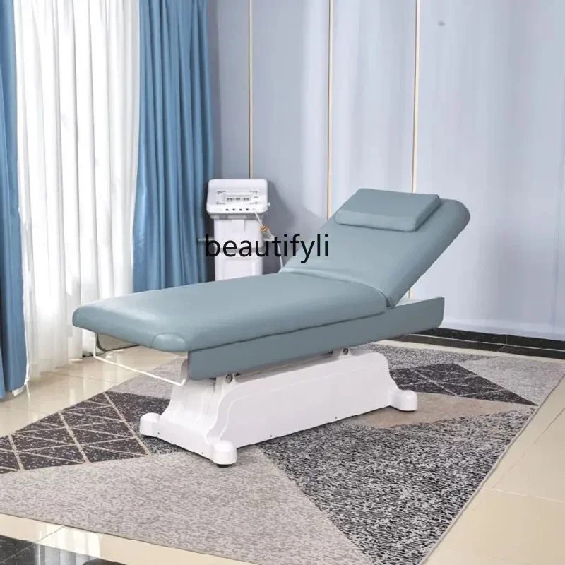 Beauty salon electric beauty bed massage bed automatic lifting tattoo embroidery eyelash bed