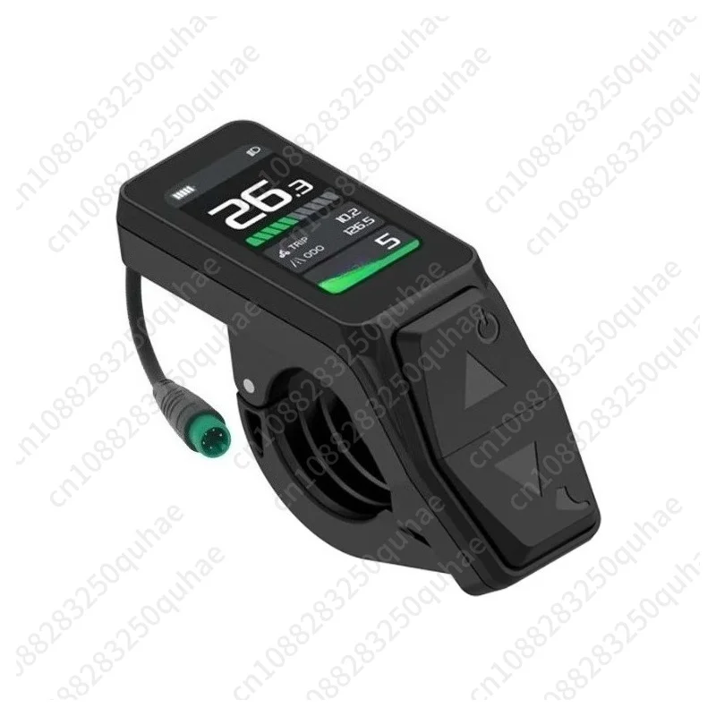 All-in-one Throttle LCD Display Meter for 100cc Moped & E-Bike