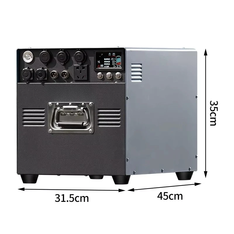 3000w8000wh Portable Power Station  Solar Generator with LiFePO4 Battery Home Outdoor Camping Emergency Backup Power