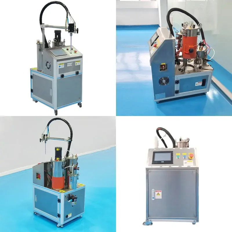 Automatic Dispensing Machine for Resin Silicone AB Glue Precision Liquid Dispenser for Epoxy Craft Jewelry Making Tool