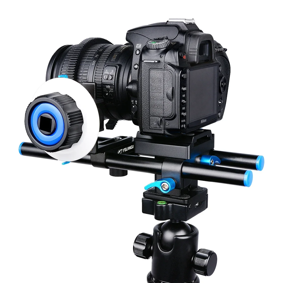 YELANGU 휴대용 미니 팔로우 포커스 DSLR 카메라 짐벌 BMPCC 4K 액세서리 용 빠른 초점 무선 렌즈 제어
