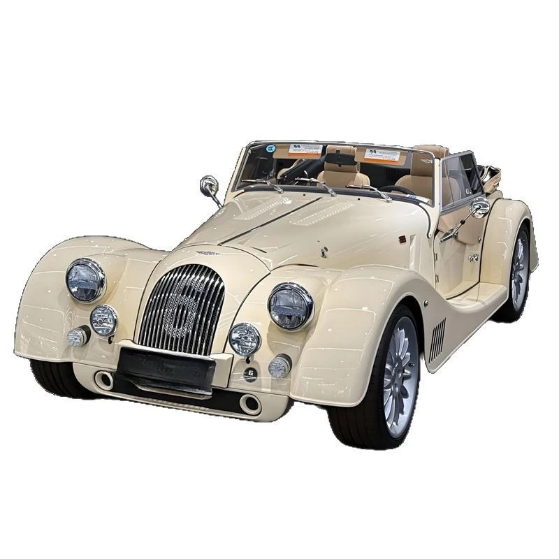 Retro ornament car model wrought iron fiberglass simulation car