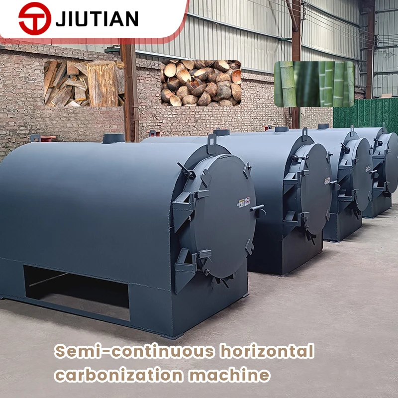 Precision Control Semi Continuous Carbonization Furnace for Agricultural Biochar Output