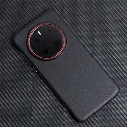For Honor Magic 7 Pro Case Luxury Leather Litchi Grain Frameless Cover For Honor Magic7 Thin and Light Shockproof Shell Funda