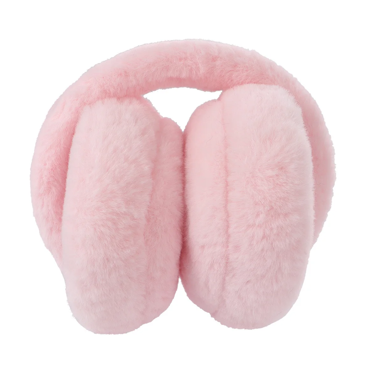 النساء الوردي الشتاء الأذن دفئا الكرتون غطاء للأذنين الدافئة في الهواء الطلق أغطية الرأس الطقس البارد غطاء للأذنين تدفئة الأذن #3