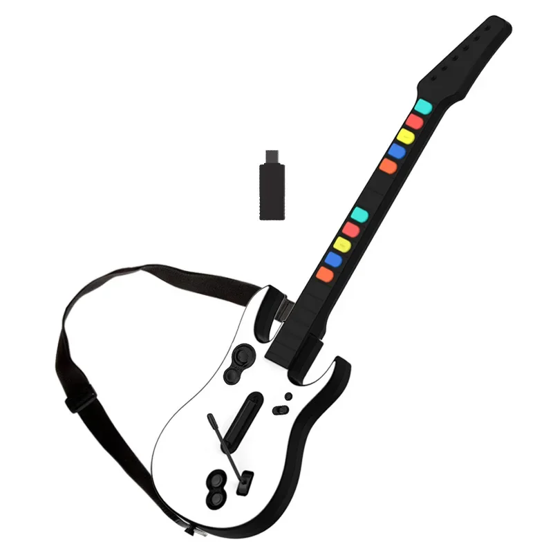 Guitar Hero Game Wireless Gaming Controller Guitar Hero Rock band 2.4 G Remote Guitar Handle Console Gamepad 10Key