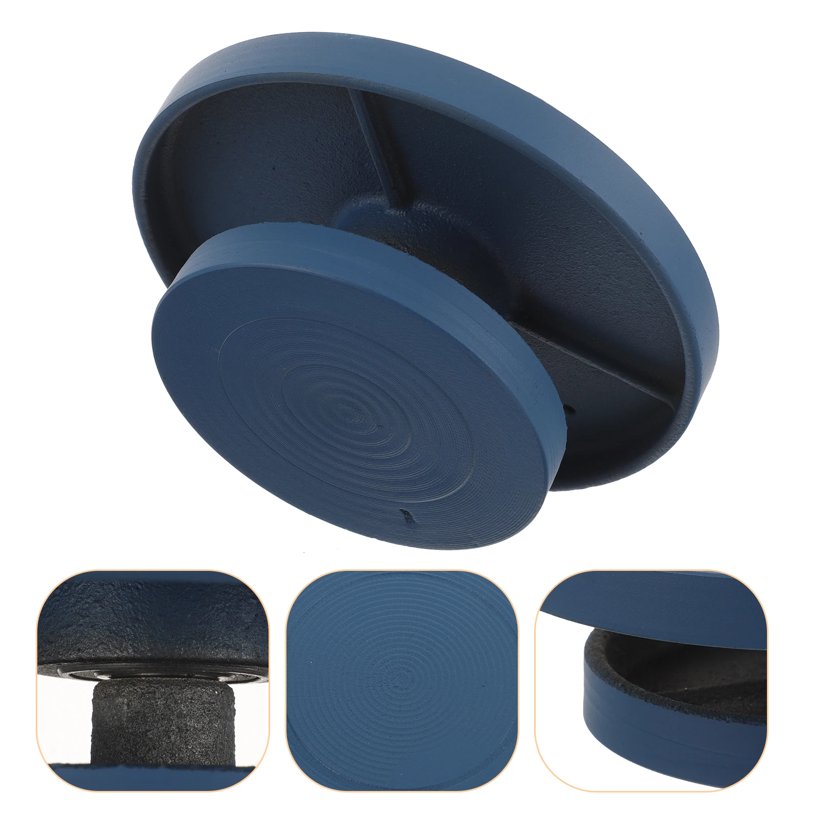 

Multi-Functional Iron For Clay Crafts Pottery Rotating Tray Cake Making 360 Degree Smooth Swivel Durable Turntable Plate Base